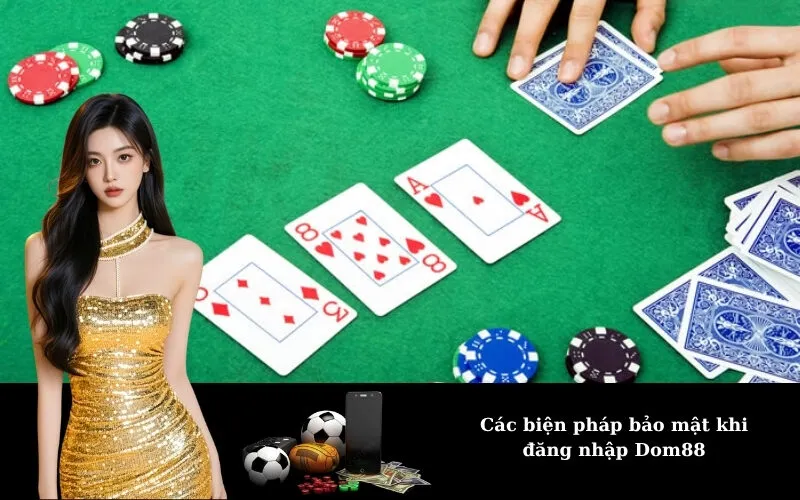 Các biện pháp bảo mật khi đăng nhập Dom88