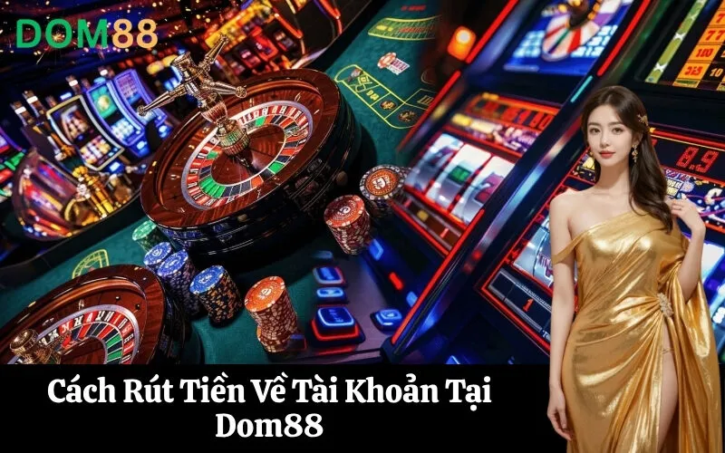 Cách Rút Tiền Về Tài Khoản Tại Dom88