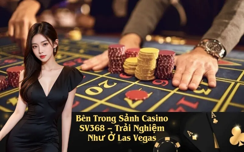 Bên Trong Sảnh Casino SV368 – Trải Nghiệm Như Ở Las Vegas