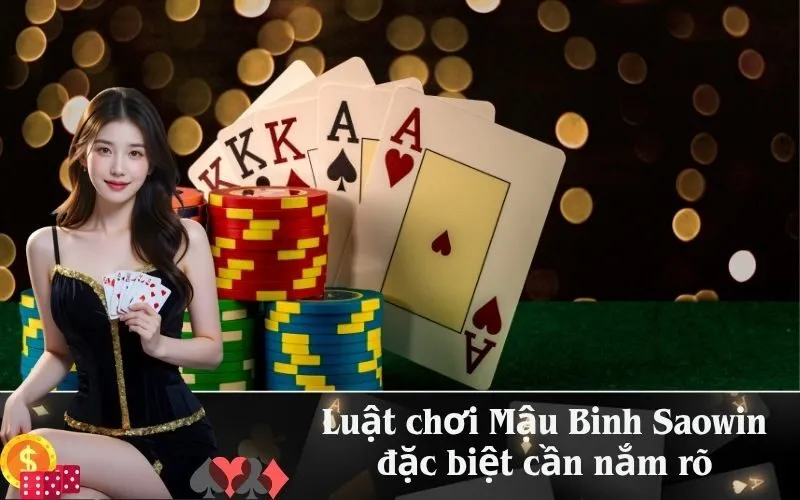 Luật chơi Mậu Binh Saowin đặc biệt cần nắm rõ