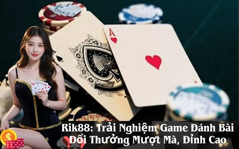 Rik88: Trải Nghiệm Game Đánh Bài Đổi Thưởng Mượt Mà, Đỉnh Cao
