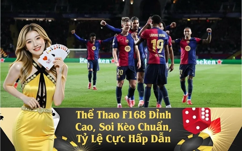 Thể Thao F168 Đỉnh Cao, Soi Kèo Chuẩn, Tỷ Lệ Cực Hấp Dẫn