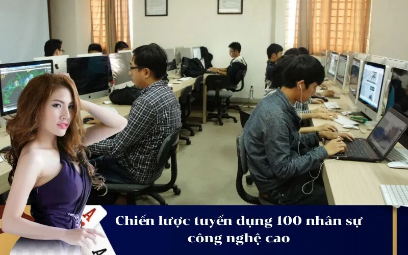 Chiến lược tuyển dụng 100 nhân sự công nghệ cao