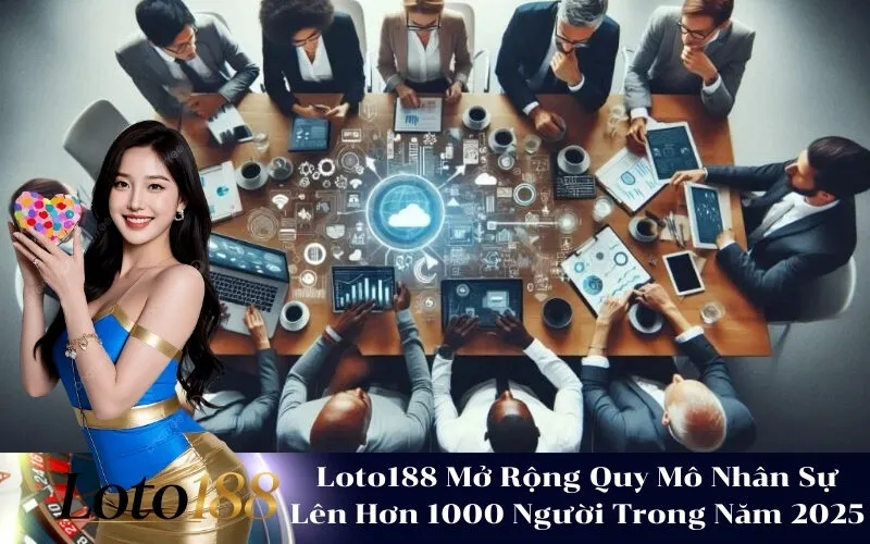 Loto188 Mở Rộng Quy Mô Nhân Sự Lên Hơn 1000 Người Trong Năm 2025