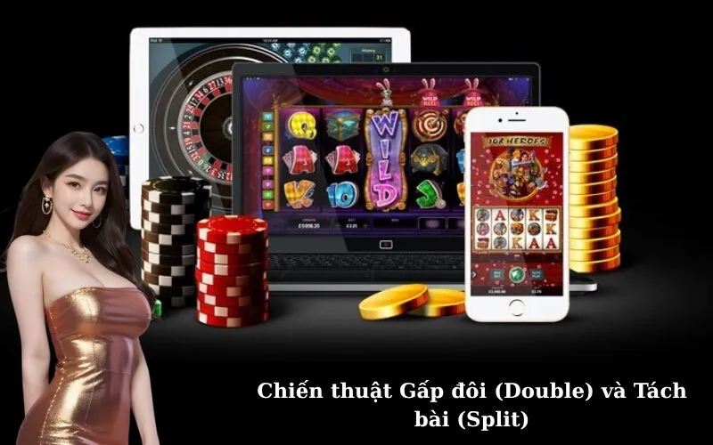 Chiến thuật Gấp đôi (Double) và Tách bài (Split)