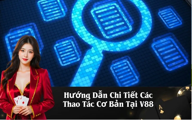 Hướng Dẫn Chi Tiết Các Thao Tác Cơ Bản Tại V88